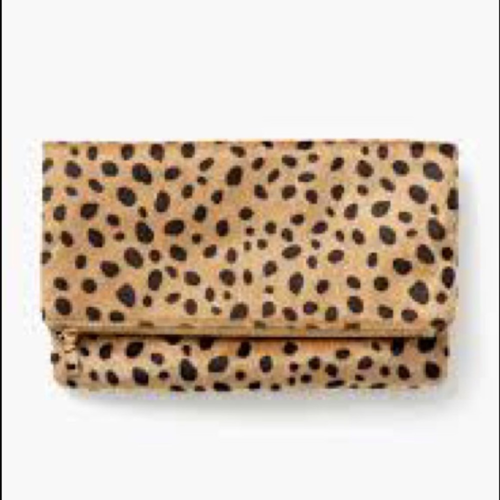 SOLD OUT, NWT Tuckernuck Half Calf Chain Clutch